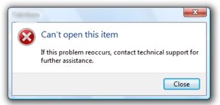 Error Messages